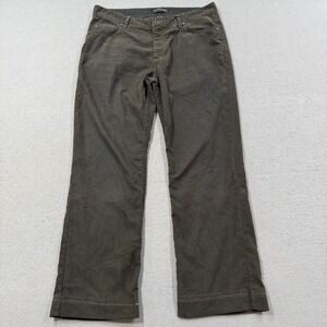 Club Monaco Corduroy Pants Men's 34 Brown Straight Leg Relaxed Fit Preppy